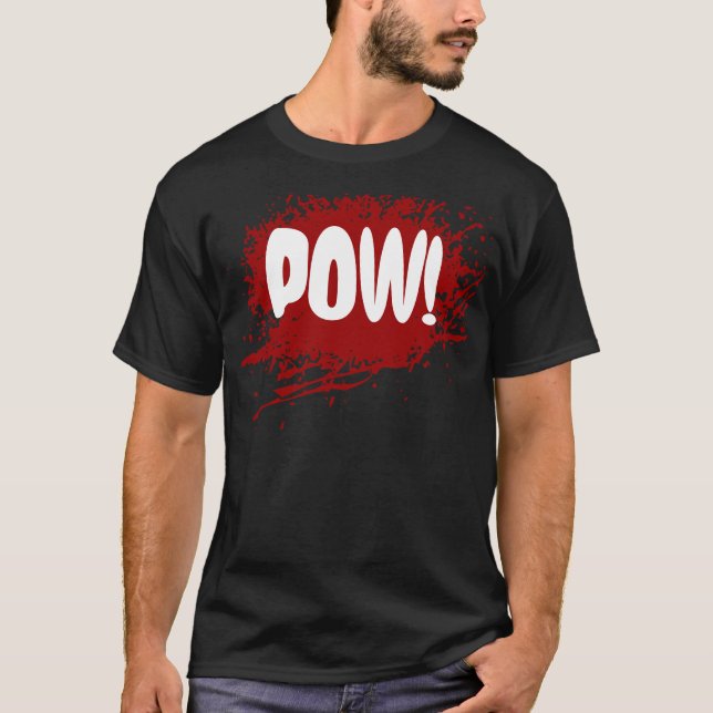 T-shirt Prisonnier de guerre de bande dessinée de (Devant)
