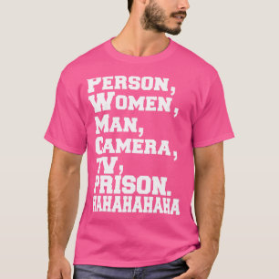 T-shirt Prisonnier Woman Man Camera