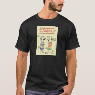 T-shirt prisonniers accrochants d'insoumission de