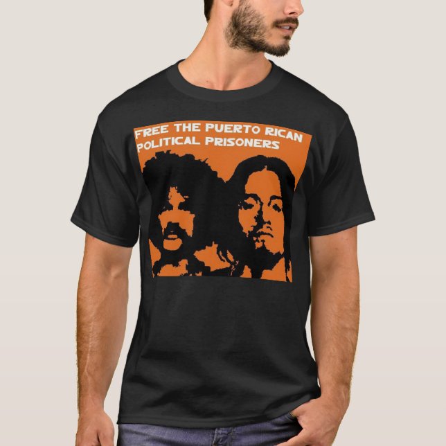 T-shirt Prisonniers politiques portoricains (Devant)