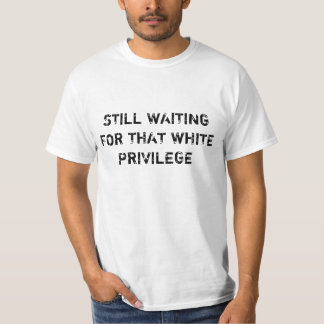 T-shirt Privilège blanc