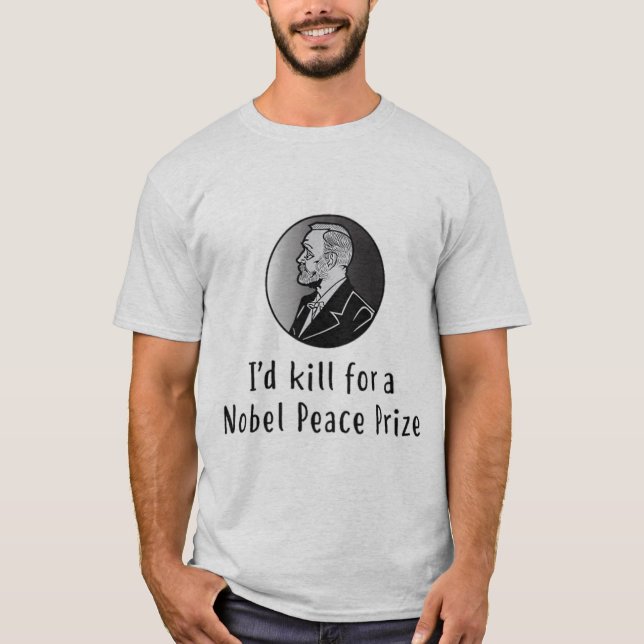 T-shirt Prix de paix Nobel (Devant)