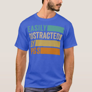T-shirt Prix Easily Distracted by Pigs 1289 