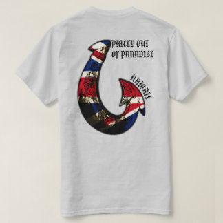 T-shirt PRIX HORS DE PARADIS - Hawaii Tribal Hook HIFlag