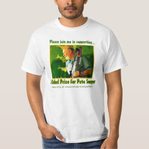 T-shirt Prix Nobel pour Pete Seeger