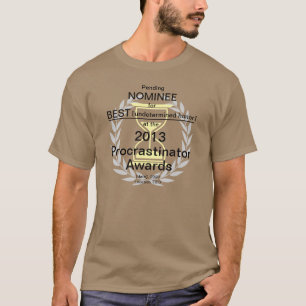 T-shirt Prix Procrastinator