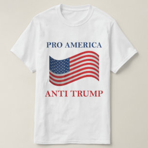 T-shirt Pro America Anti Trump