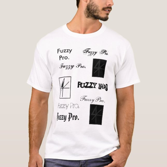 T-shirt Pro brouillé. Etc. ! ! (Devant)