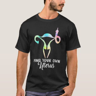 T-shirt Pro Choice Peace Love Pro Roe 1973 Feminist Girl P