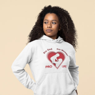 T-shirt Pro Dieu Pro Femme Pro Vie – Valoriser la concepti