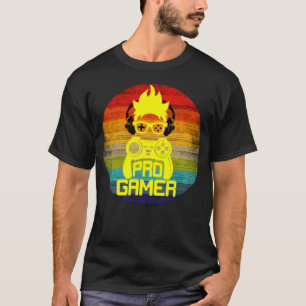 T-SHIRT PRO GAMER - JEU NERD