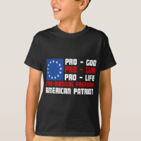 Pro-God Pro-Gun Pro-Life Pro-Liberté Médicale Amer