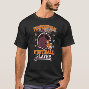 T-shirt Pro Imaginaire Football Player Retro Draft Party K