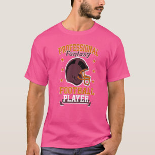 T-shirt Pro Imaginaire Football Player Retro Draft Party K