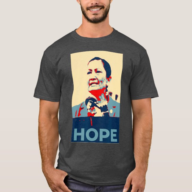 T-shirt Pro Native American Deb Haaland Hope (Devant)
