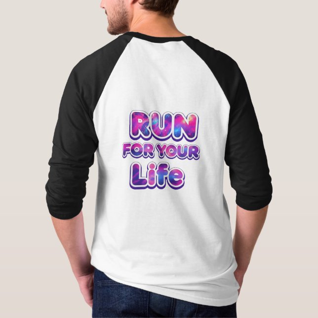 T-shirt Pro Running Motivation (Dos)