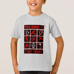 T-shirt Pro Scooter Free Rider Traces