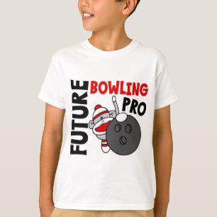 T-shirt Pro singe de chaussette de futur bowling
