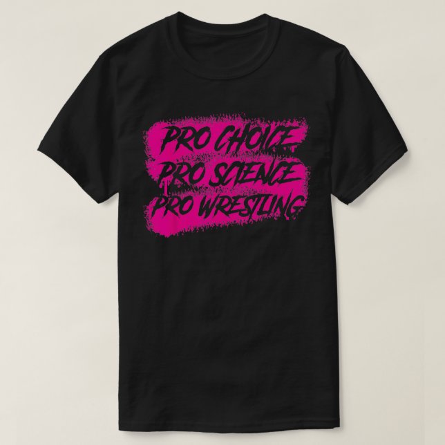 T-shirt Pro Wrestling 1 (Design devant)