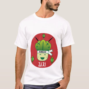 T-shirt Probiotiques alimentaires coréens Kimich en santé 