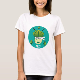 T-shirt Probiotiques coréens de kimich sains de choux avr
