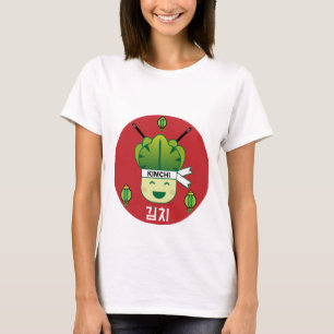 T-shirt Probiotiques coréens de kimich sains de choux avr