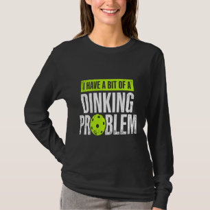 T-shirt Problème de l'amoureux du joueur de Pickleball Ret