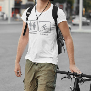 T-shirt Problème résolu du cyclisme