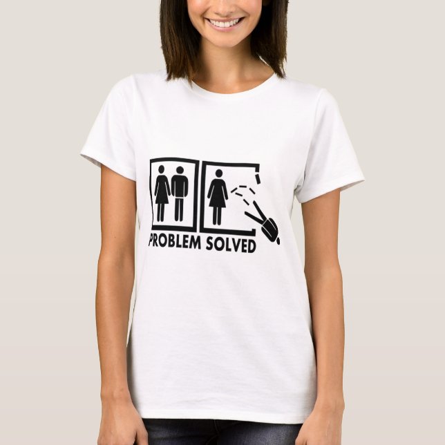 T-shirt Problème résolu - homme (Devant)