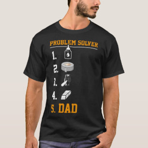 T-shirt Problème Solver Duct Tape Papa Papa Daddy Plaisant