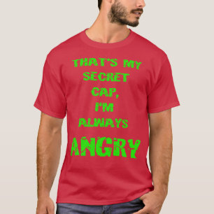 T-shirt Problèmes de colère