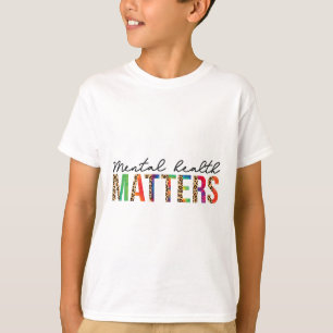 T-shirt Problèmes de santé mentale Maladie cérébrale humai