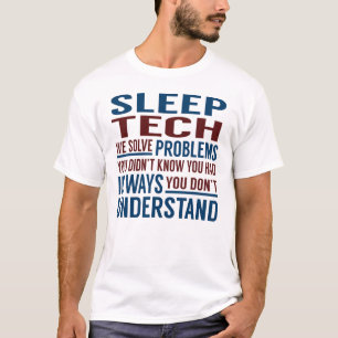 T-shirt Problèmes résolus par la technologie du sommeil