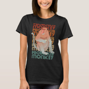 T-shirt Proboscis singe long nez