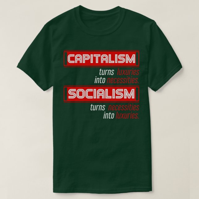 T-shirt ProCapitalisme entrepreneurial (Design devant)