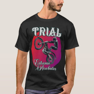 T-shirt PROCÈS à moto acrobatique extrême