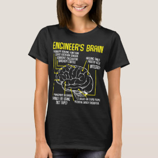 T-shirt Processus des Jeux d'ingénierie cérébrale de l'ing