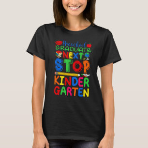 T-shirt Prochain arrêt Maternelle Préscolaire 2023 B