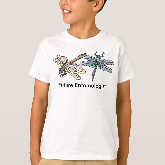 T-shirt Prochaines espèces d'Entomologistes et libellules  (Devant)