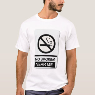 T-shirt Proche non-fumeurs je