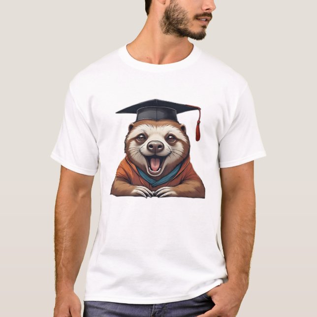 T-shirt Procrastination University � Official Member Class (Devant)