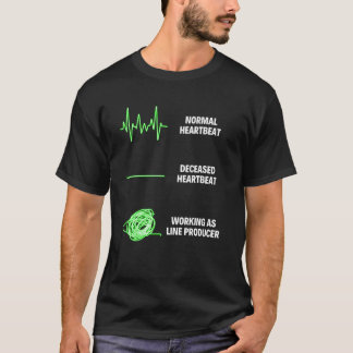 T-shirt Producteur de ligne Producteur Producteur Manager