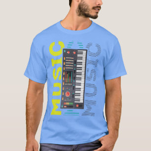 T-shirt Producteur De Musique Et Beats De Synthétiseur Ou 