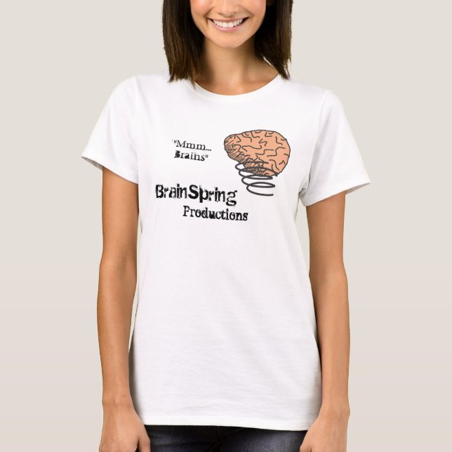 T-shirt Productions de BrainSpring (Devant)