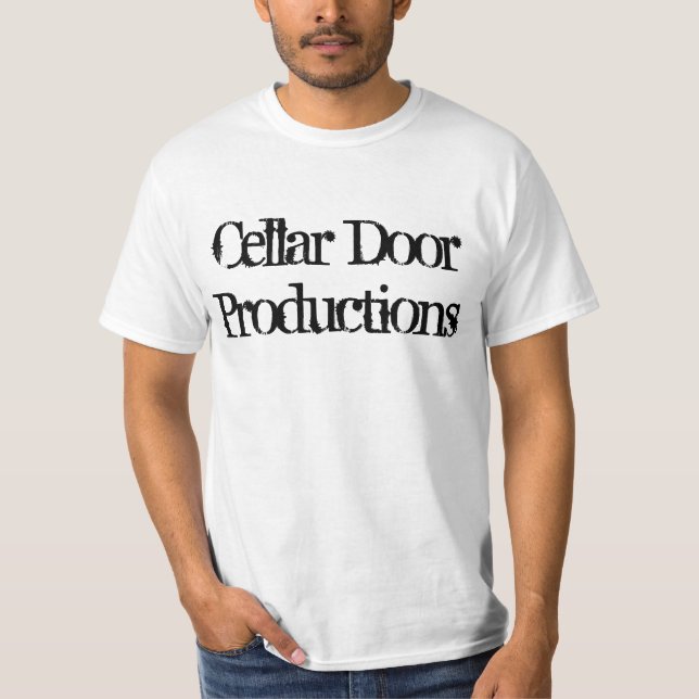 T-shirt Productions de porte de cave (Devant)