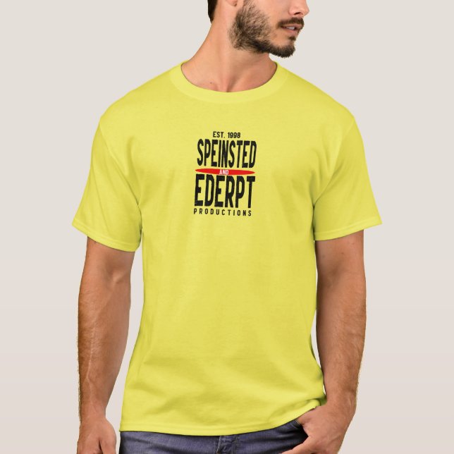T-shirt Productions Speinsted et Ederpt (Devant)