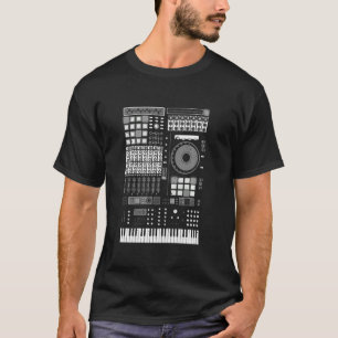 T-shirt Productrice De Musique cool Artiste Pour Hommes Fe