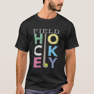 T-shirt Produit Amusant de Hockey sur Gazon Love