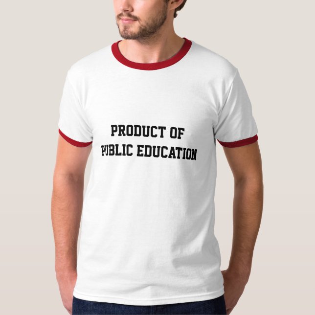 T-shirt Produit d'enseignement public (Devant)