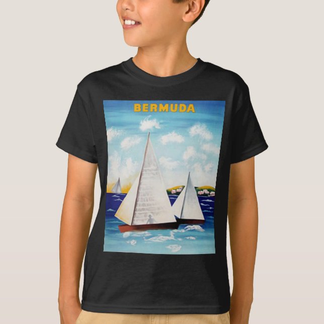 T-shirt Produits Bermudes (Devant)